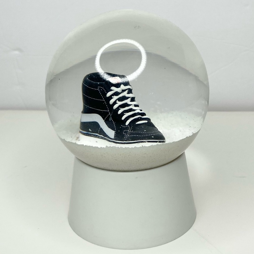 Vans Off The Wall Shoe Snow Globe